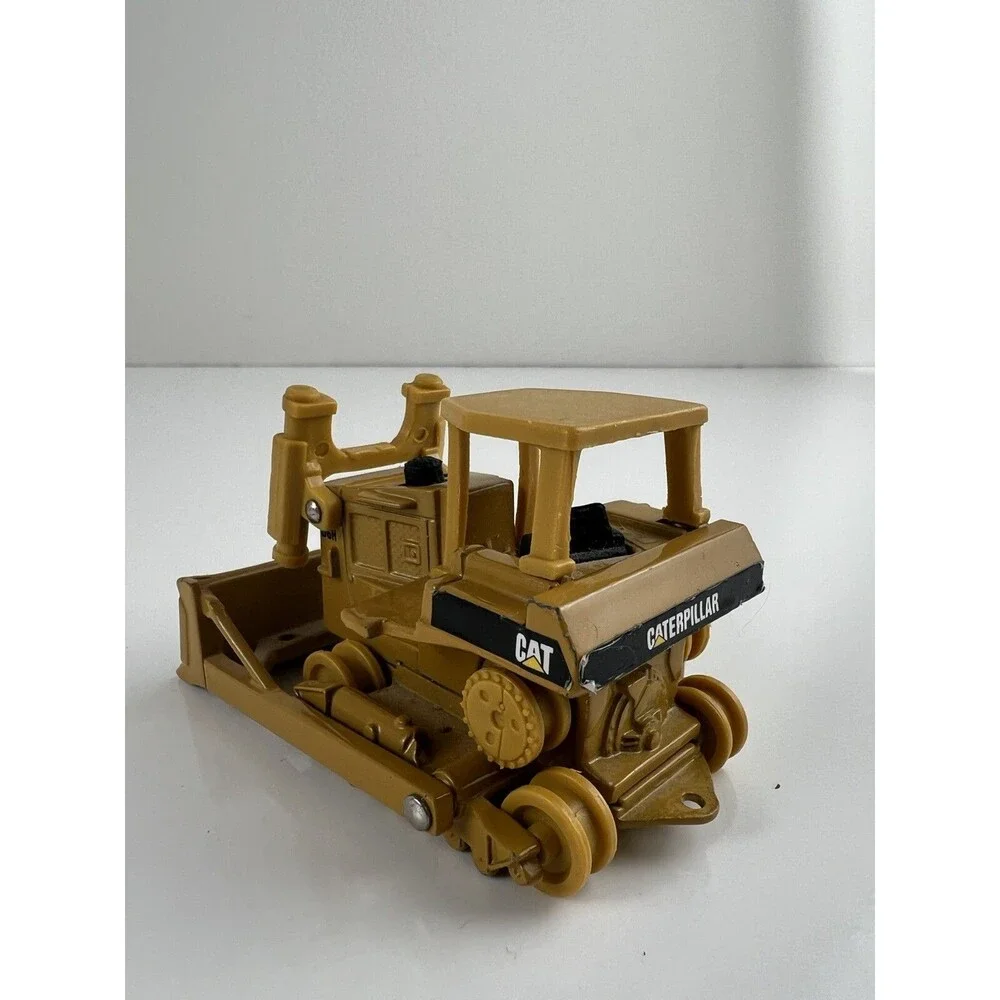 Diecast Toy Car Bulldozer Caterpillar - Norscot Group Cake Topper MISSING PARTS